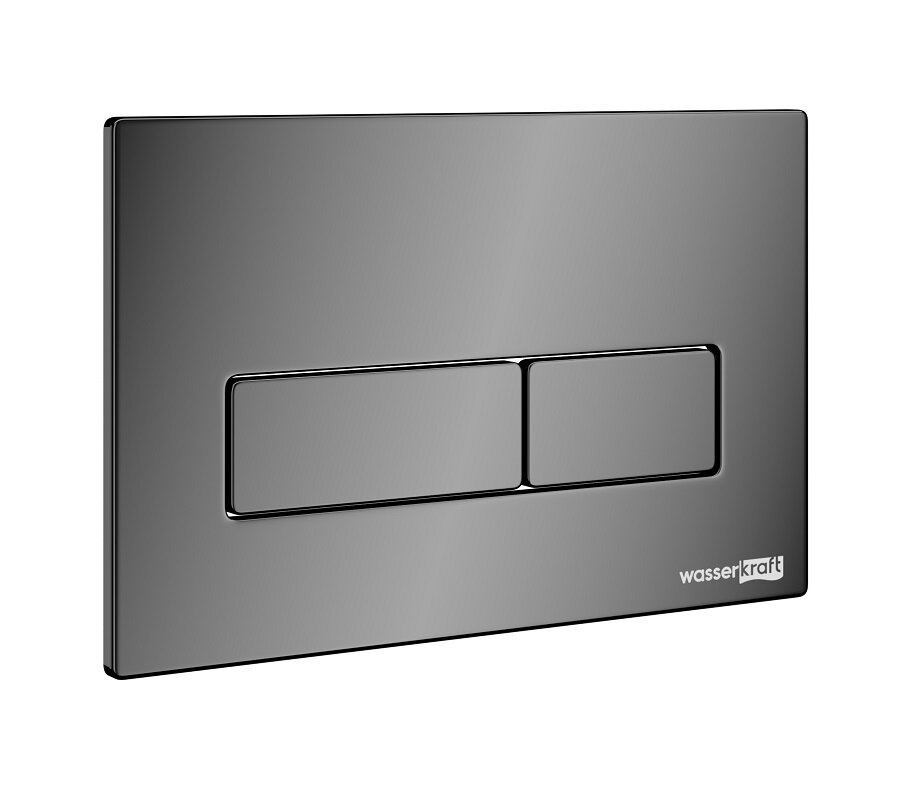 Изображение товара Клавиша смыва WasserKraft PB03, механическая, чёрный Изображение товара Клавиша смыва WasserKraft PB03, механическая, чёрный