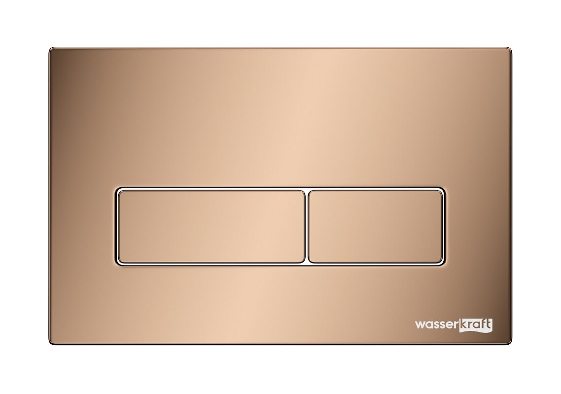 Изображение товара Клавиша смыва WasserKraft RG03, механическая, PVD золото розовое Изображение товара Клавиша смыва WasserKraft RG03, механическая, PVD золото розовое