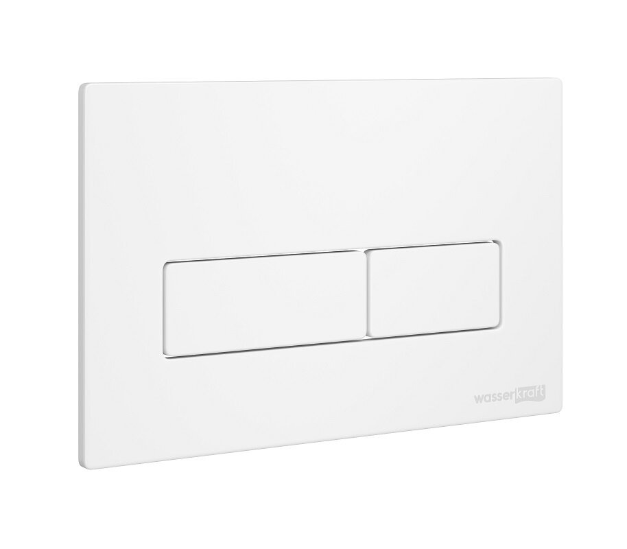 Изображение товара Клавиша смыва WasserKraft WM03 механическая белый матовый