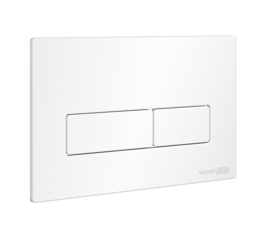Изображение товара Клавиша смыва WasserKraft WH03, механическая, белый