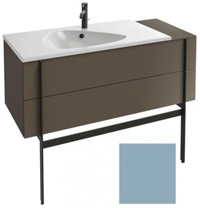 Изображение товара Тумба под раковину Jacob Delafon Nouvelle Vague 120 EB3033-G91, 2 ящика, с выступом, цвет - аквамарин глянцевый