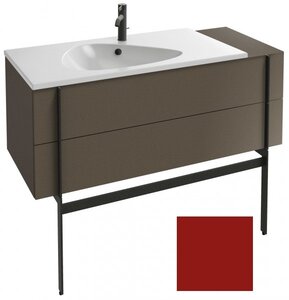 Изображение товара Тумба под раковину Jacob Delafon Nouvelle Vague 120 см, EB3033-G99, цвет - темно-красный глянцевый Изображение товара Тумба под раковину Jacob Delafon Nouvelle Vague 120 см, EB3033-G99, цвет - темно-красный глянцевый