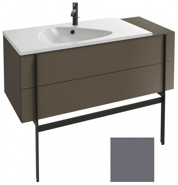 Изображение товара Тумба под раковину Jacob Delafon Nouvelle Vague 120 см, подвесная, серый глянец