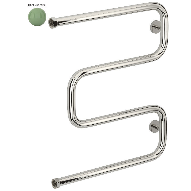 Изображение товара Полотенцесушитель Сунержа Ш-образный 6021-0014-6050 Нержавеющая сталь 60x50 см