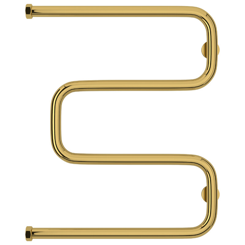 Изображение товара Водяной полотенцесушитель Сунержа Ш-образный 60x50 см в золотом исполнении