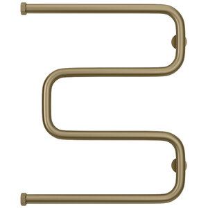 Изображение товара Полотенцесушитель водяной Сунержа Ш-образный+ 32-4014-6050, высота 60 см, ширина 50 см, боковое подключение 60 см, цвет золотой шелк