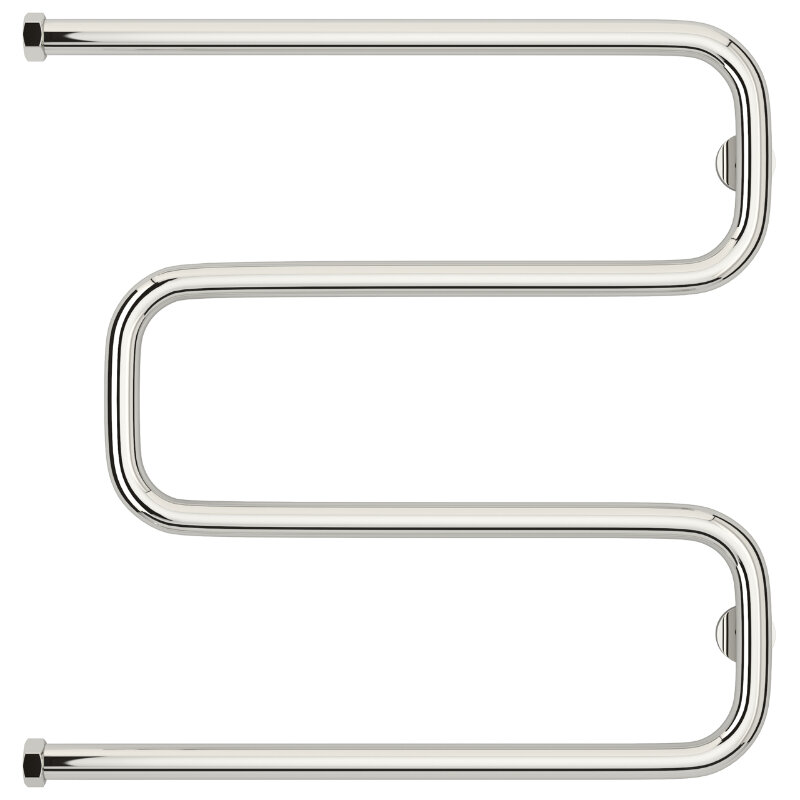Изображение товара Полотенцесушитель водяной Сунержа Ш-образный+ 00-4014-6060, высота 60 см, ширина 60 см, боковое подключение 60 см, цвет хром
