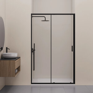 Изображение товара Душевая дверь RGW Classic CL-14B NEW 38091410-14, 100 см, стекло прозрачное, профиль черный