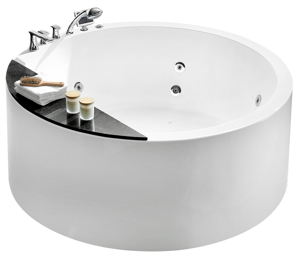 Изображение товара Гидромассажная ванна акриловая Gemy G9230 K, 150х150 см, белая