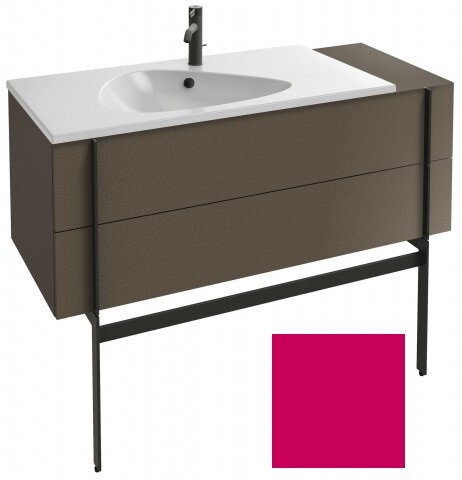 Изображение товара Тумба под раковину Jacob Delafon Nouvelle Vague 120 см фуксия сатин