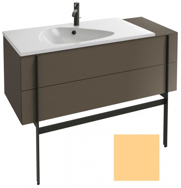 Изображение товара Тумба под раковину Jacob Delafon Nouvelle Vague 120 см желтый матовый