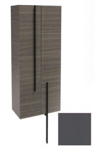 Изображение товара Пенал Jacob Delafon Nouvelle Vague 60 см, EB3046RU-442, цвет серый антрацит глянцевый