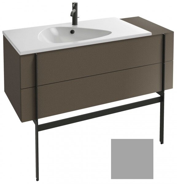 Изображение товара Тумба под раковину Jacob Delafon Nouvelle Vague 120 см, пепельный матовый