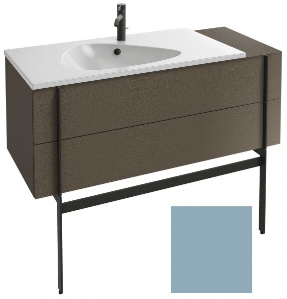 Изображение товара Подвесная тумба под раковину Jacob Delafon Nouvelle Vague 120 см аквамарин матовая