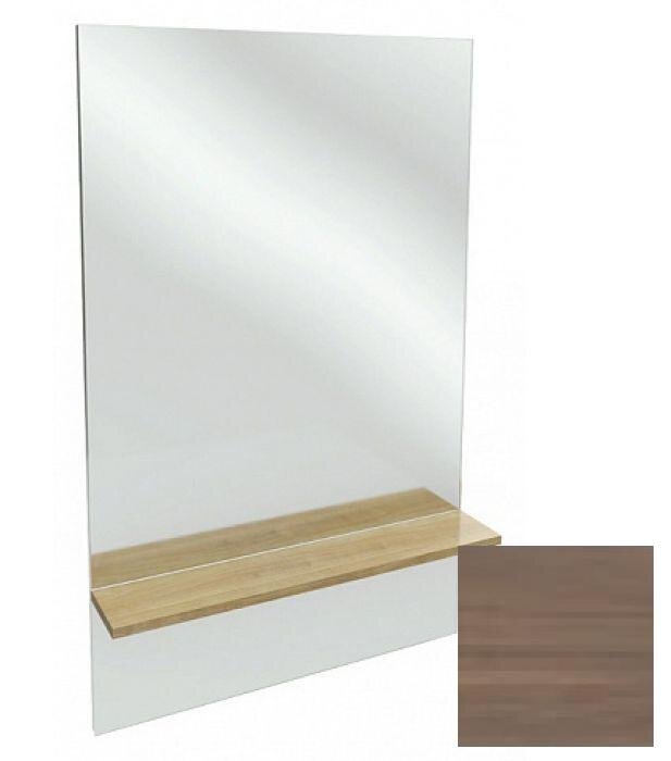 Изображение товара Зеркало Jacob Delafon Struktura 60 см ореховое дерево подвесное без подсветки