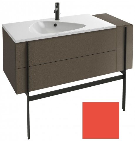 Изображение товара Тумба под раковину Jacob Delafon Nouvelle Vague 120 см алый глянец