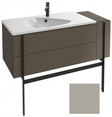 Изображение товара Тумба под раковину Jacob Delafon Nouvelle Vague 120 см белая глина глянцевая