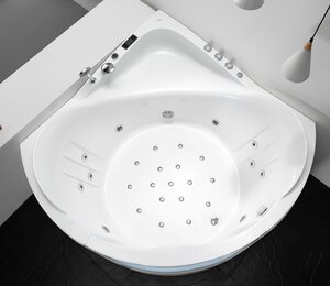 Изображение товара Ванна гидромассажная акриловая Gemy G9247 K, 165 х 165 х 82 см