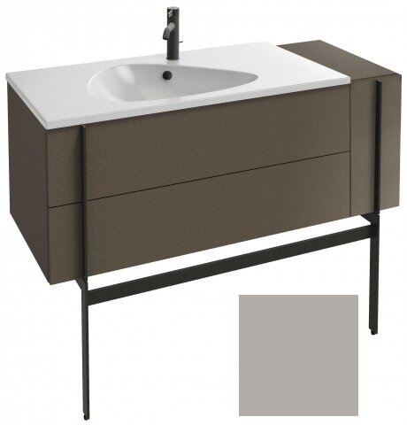 Изображение товара Тумба под раковину Jacob Delafon Nouvelle Vague 120 см, серый глянец, подвесная