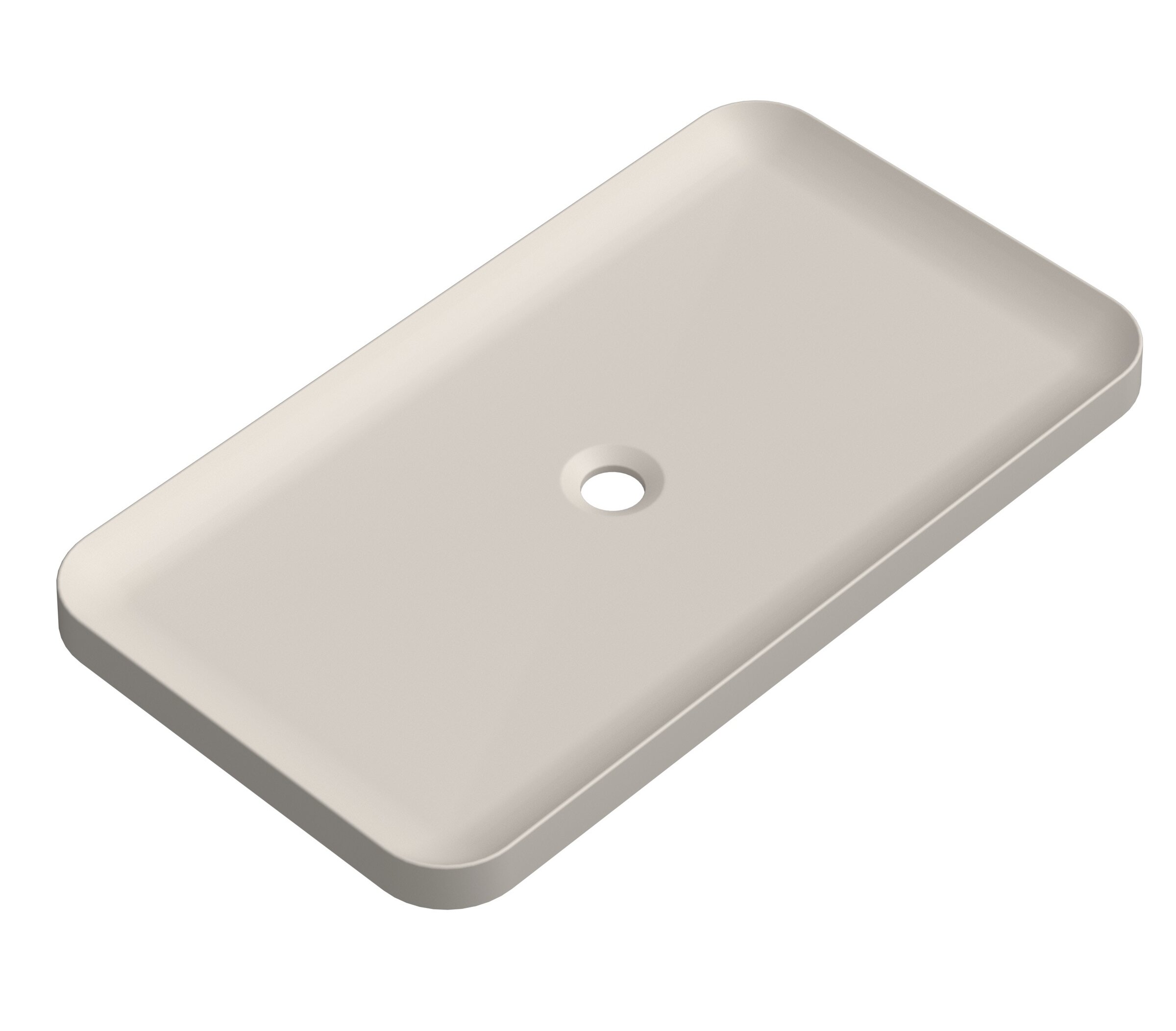 Изображение товара Раковина Radostone Loria RLOR40000, 75 см, накладная, искусственный камень, крем