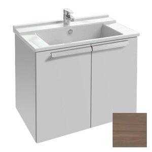 Изображение товара Тумба под раковину Jacob Delafon Struktura 80 см, EB1281-E16, ореховое дерево, 2 двери