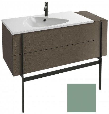 Изображение товара Тумба под раковину Jacob Delafon Nouvelle Vague 120 см, оливковый сатин, подвесная