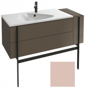 Изображение товара Тумба под раковину Jacob Delafon Nouvelle Vague 120 см, EB3034-M40, 3 ящика, с выступом, цвет - бежевый матовый