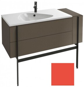 Изображение товара Тумба под раковину Jacob Delafon Nouvelle Vague 120 см алый матовый с ящиками