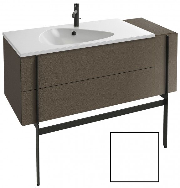 Изображение товара Тумба под раковину Jacob Delafon Nouvelle Vague 120 см белый матовый Франция