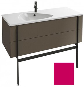 Изображение товара Тумба под раковину Jacob Delafon Nouvelle Vague 120 см, EB3035-441, цвет - фуксия глянцевый