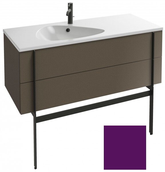 Изображение товара Тумба под раковину Jacob Delafon Nouvelle Vague 120 см сливовый глянец