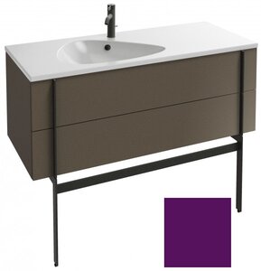 Изображение товара Тумба под раковину Jacob Delafon Nouvelle Vague 120 см, EB3035-F26, цвет - сливовый глянцевый