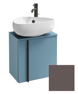 Изображение товара Тумба под раковину Jacob Delafon Nouvelle Vague 45 см, EB3045D-M65, петли справа, цвет светло-коричневый матовый