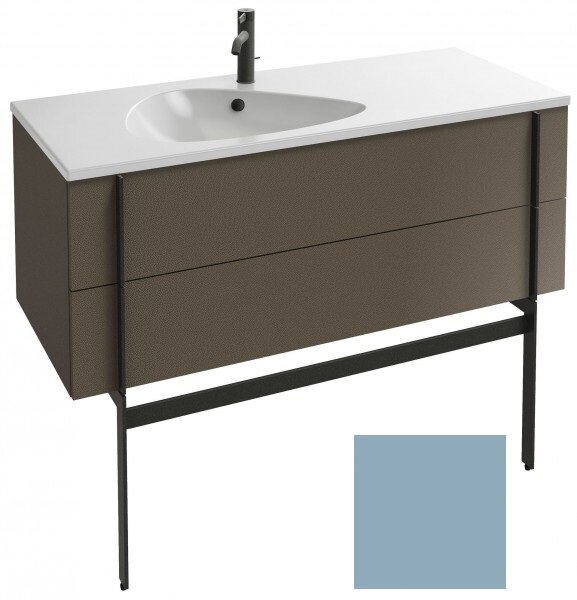 Изображение товара Тумба под раковину Jacob Delafon Nouvelle Vague 120 см, аквамарин сатин, подвесная