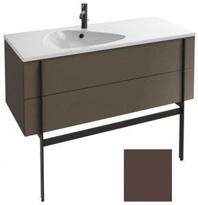 Изображение товара Тумба под раковину Jacob Delafon Nouvelle Vague 120 см, EB3035-F32, цвет - ледяной коричневый сатин