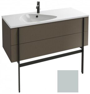 Изображение товара Тумба под раковину Jacob Delafon Nouvelle Vague 120 см, EB3035-M50, 2 ящика, цвет - голубой шторм матовый