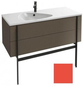 Изображение товара Тумба под раковину Jacob Delafon Nouvelle Vague 120 см, EB3035-M80, 2 ящика, цвет - алый матовый