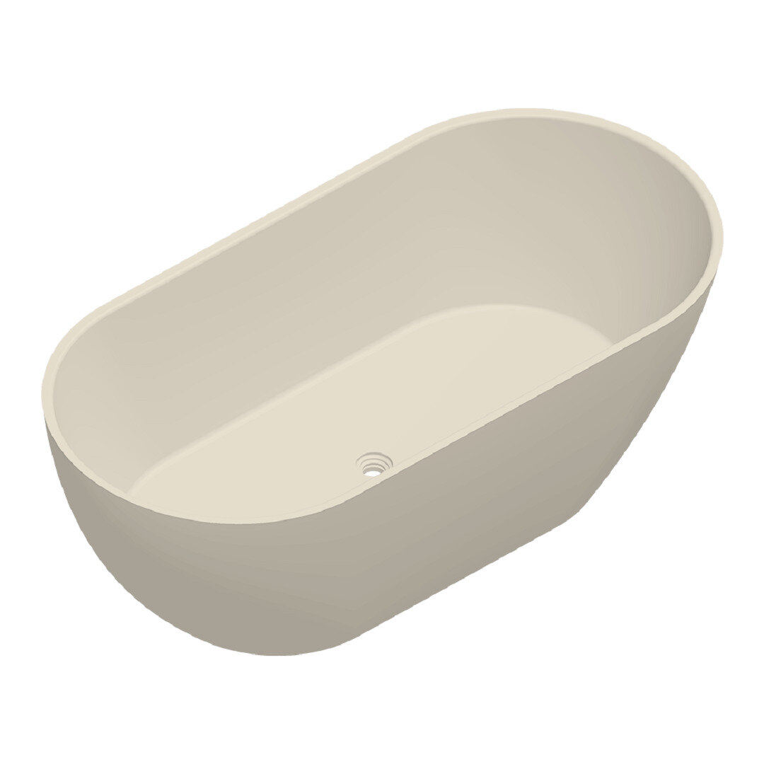 Изображение товара Ванна Radostone Roberta VRBB30000165 – 165,5×79,5 см, бежевый, без перелива Изображение товара Ванна Radostone Roberta VRBB30000165 – 165,5×79,5 см, бежевый, без перелива