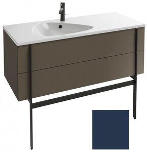 Изображение товара Тумба под раковину Jacob Delafon Nouvelle Vague 120 см, EB3035-M67, 2 ящика, цвет - темно-синий матовый