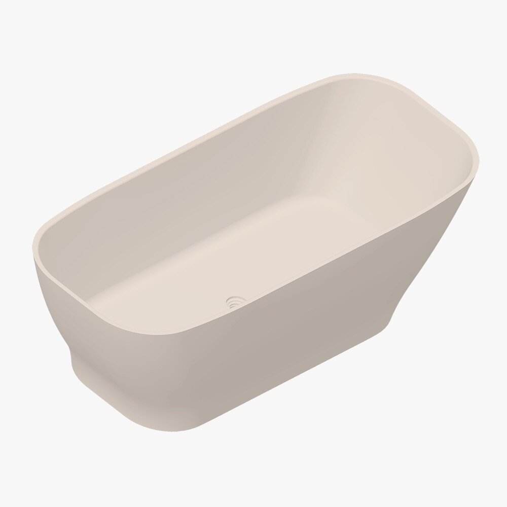 Изображение товара Ванна из искусственного камня Radostone Ernica VERB40000170, 170 x 72 см, без перелива, крем