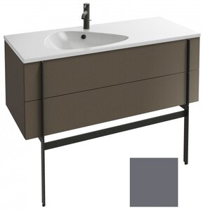 Изображение товара Тумба под раковину Jacob Delafon Nouvelle Vague 120 см, EB3035-M76, 2 ящика, цвет - насыщенный серый матовый