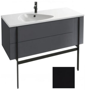 Изображение товара Тумба под раковину Jacob Delafon Nouvelle Vague 120 см, EB3036-274, цвет - черный глянцевый