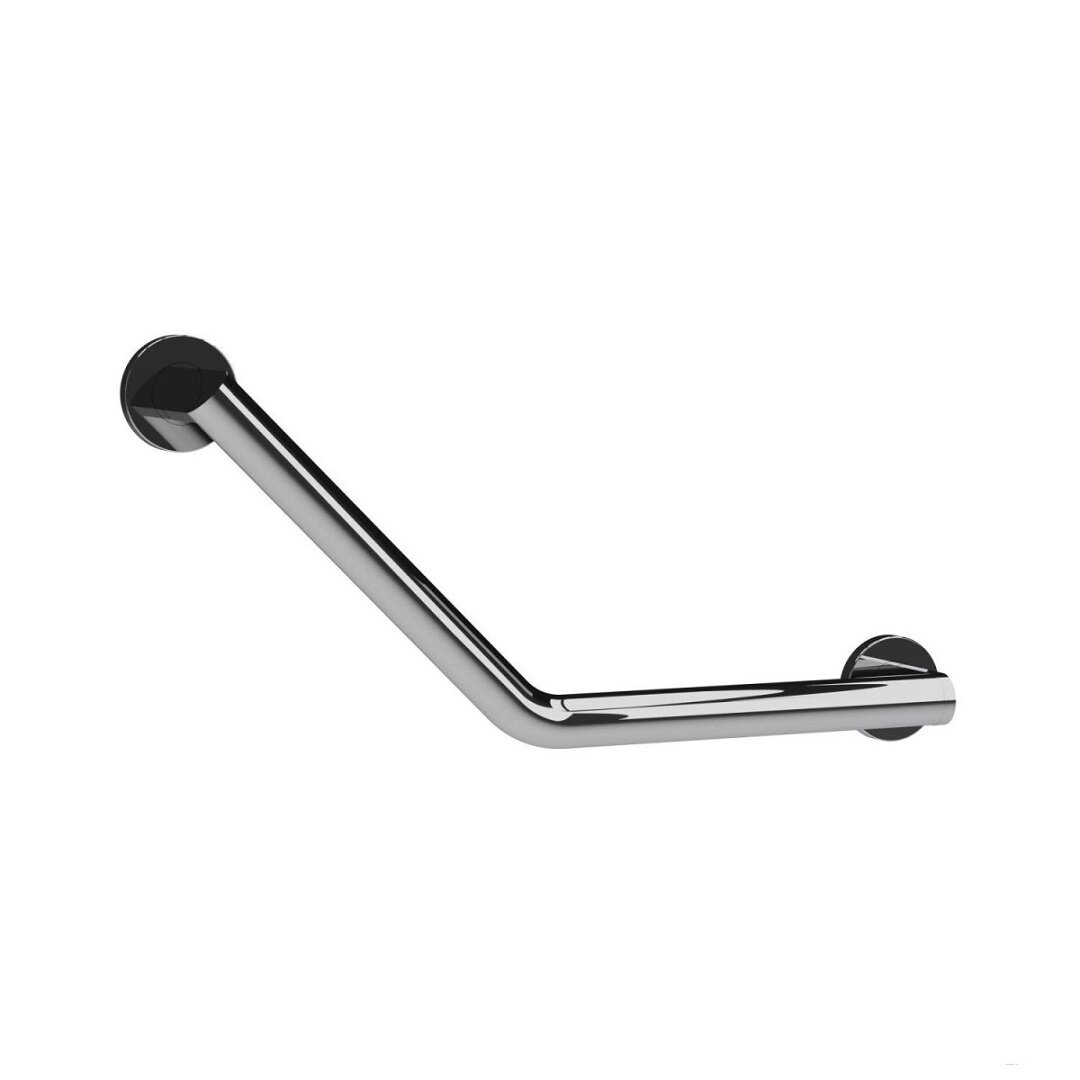 Изображение товара Поручень угловой Nofer 15261.B, для ванны, нержавеющая сталь глянцевая