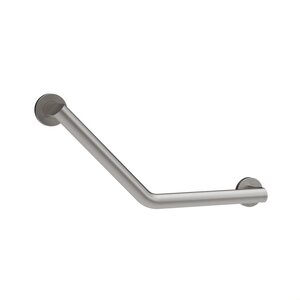 Изображение товара Поручень угловой Nofer 15261.S, для ванны, нержавеющая сталь матовая