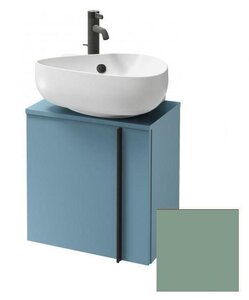 Изображение товара Тумба под раковину Jacob Delafon Nouvelle Vague 45 см, EB3045G-M47, цвет оливковый матовый, левая