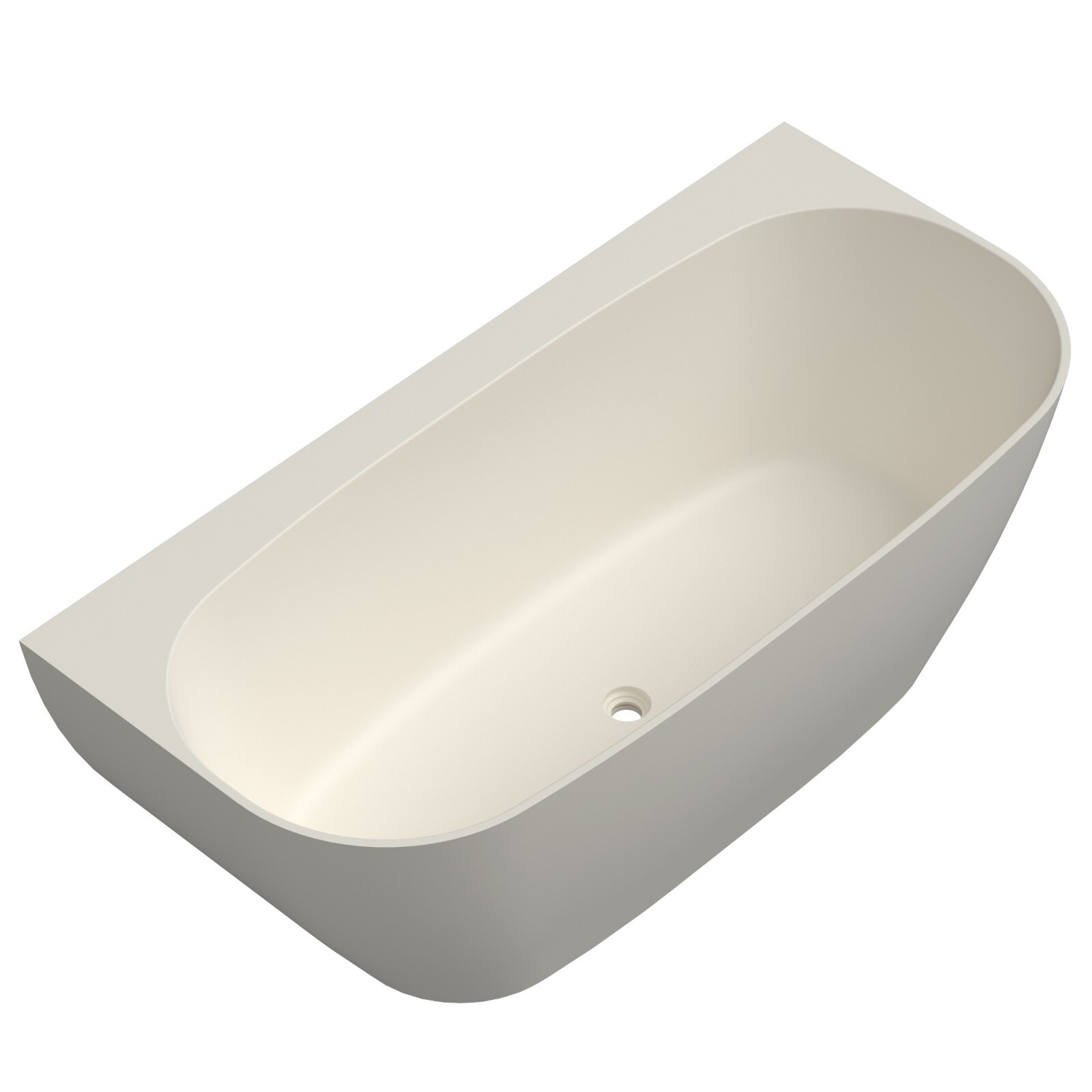 Изображение товара Ванна из искусственного камня Radostone Simona VSMB30000170, 170 x 80.5 см, без перелива, бежевый