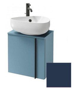 Изображение товара Тумба под раковину Jacob Delafon Nouvelle Vague 45 см, EB3045G-M67, цвет темно-синий матовый, левая