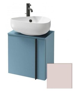 Изображение товара Тумба под раковину Jacob Delafon Nouvelle Vague 45 см, EB3045G-S42, цвет пыльная роза сатин, левая