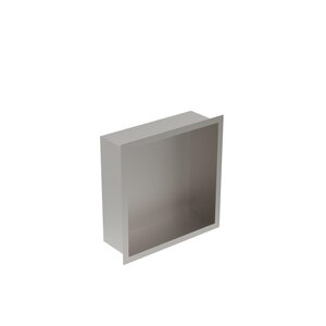 Изображение товара Полка для ванной комнаты Nofer H.3030.S, 30 см, встраиваемая, нержавеющая сталь матовая Изображение товара Полка для ванной комнаты Nofer H.3030.S, 30 см, встраиваемая, нержавеющая сталь матовая