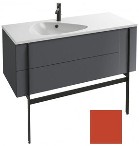 Изображение товара Тумба под раковину Jacob Delafon Nouvelle Vague 120 EB3036-G1K, подвесная, маковый глянец